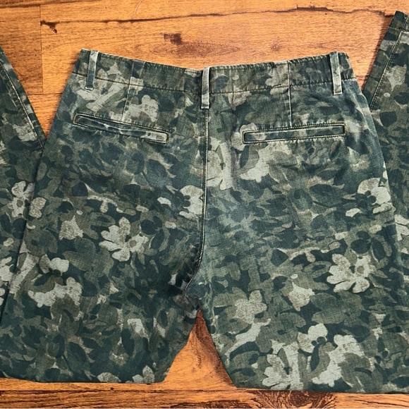 Gap • Men’s • Size 31/30 • Slim • Green • Floral Print • Trouser Pants - Picture 10 of 11